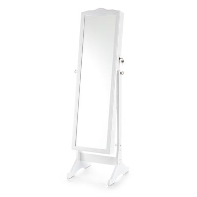Floor mirror with container COFFER