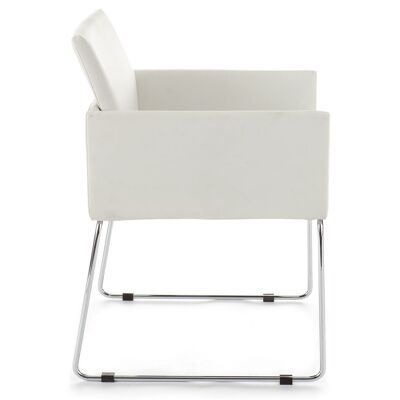 EMMA WHITE upholstered chair