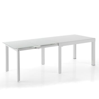 Table extensible LONG - BLANC 1