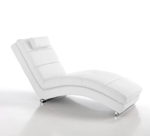 Chaise longue SOFIA WHITE
