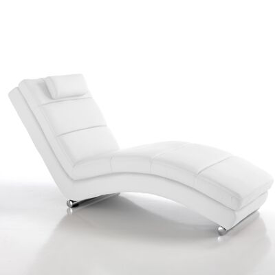 SOFIA WHITE chaise longue
