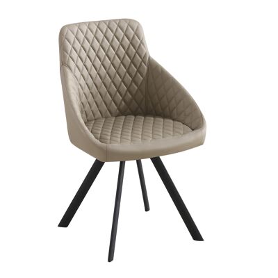 TIPS TAUPE upholstered chair