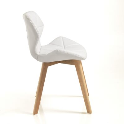 NEW KEMI-A chair in synthetic leather