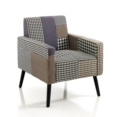 PIED-DE-POULE armchair - A