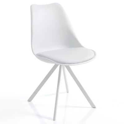 KIKI SLIM chair - WHITE