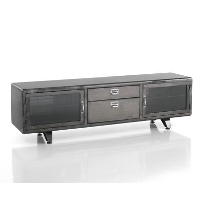 Sideboard / TV stand 2 doors 2 drawers NAVY