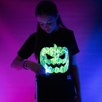 T-shirt Jack O Lantern Interactive Glow - Édition Halloween 4