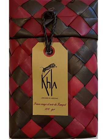 Palme - Mélange poivre rouge & noir de Kampot IGP - Premium - en grains - 100g 1