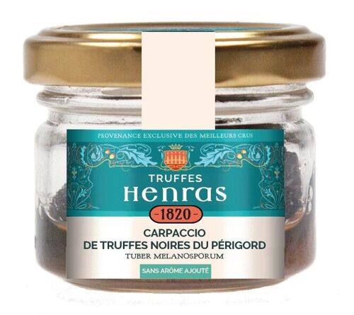 Carpaccio de truffes noires du Périgord 53 % - SANS ARÔME AJOUTÉ