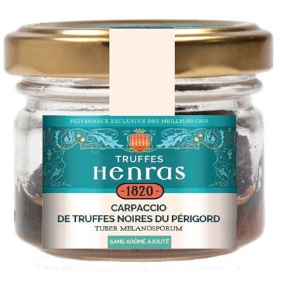 Carpaccio de Périgord trufas negras 53% - SIN AROMA AÑADIDO