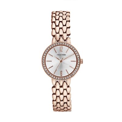 TMRG10158-03 - Reloj analógico para mujer Trendy Kiss - Correa de metal - Barbara