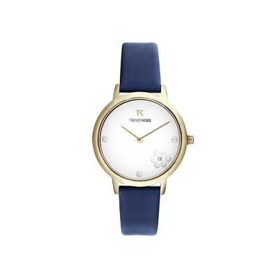 TG10160-01 - Trendy Kiss analog women's watch - Satin strap - Stella