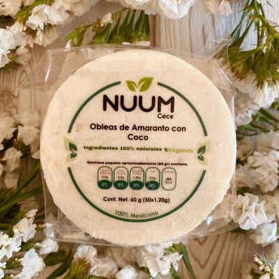 NUUM Gaufrettes Saveur Noix de Coco