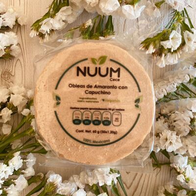 Wafers NUUM Cappuccino flavor