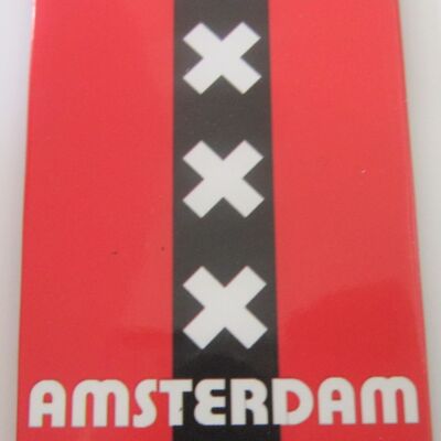 Aimant de réfrigérateur J'aime Amsterdam