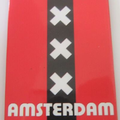 Imán de nevera I Love Amsterdam