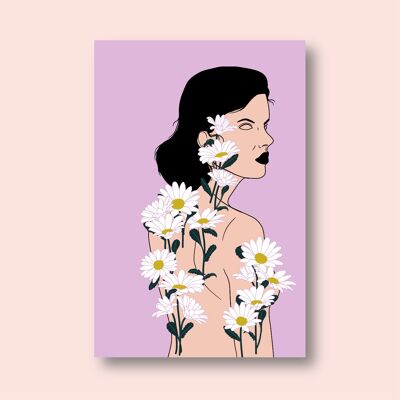 NEW Sticker - Être à fleur de peau