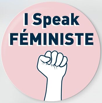 BADGE I speak feminist 2