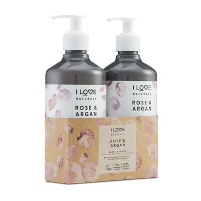 Ich liebe das Handpflege-Duo Rose & Argan