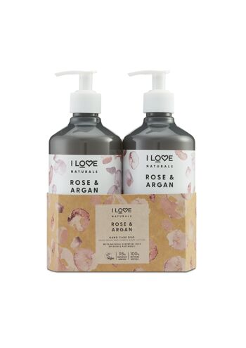 I Love Hand Care Duo Rose & Argan 2