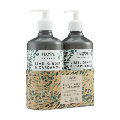 I Love Hand Care Duo Lime, Ginger & Cardamom