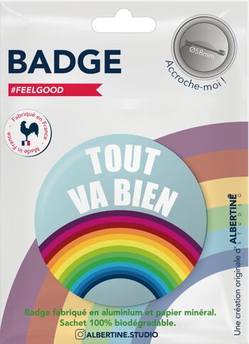 BADGE Tout va bien 1