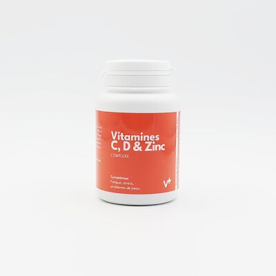 Vitamina C + D + Complejo de zinc