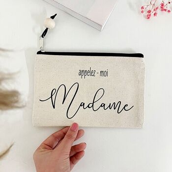 Pochette Appelez-moi Madame | Pochette pour la mariée 3