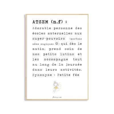 Póster Definición ATSEM A4