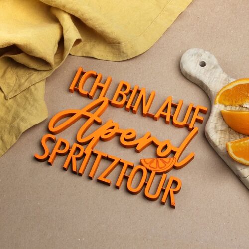 Ich bin auf Aperol Spritztour - Gr. M