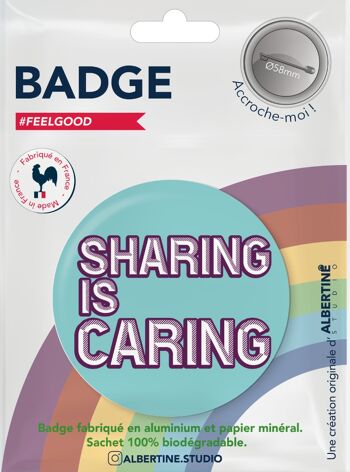 BADGE Sharing is caring 1