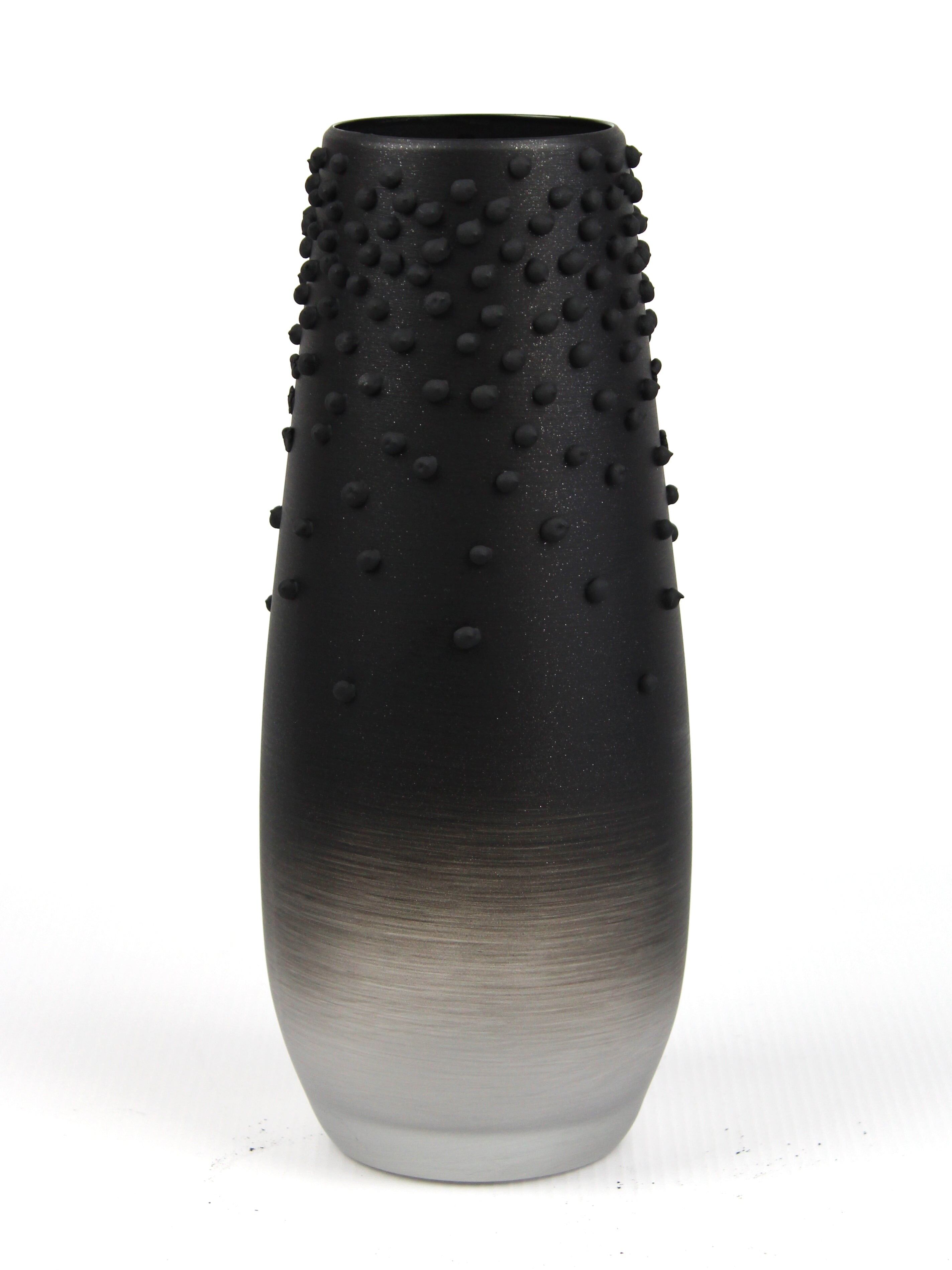 Vaso decorativo in vetro artistico 9684/260/sh350.4