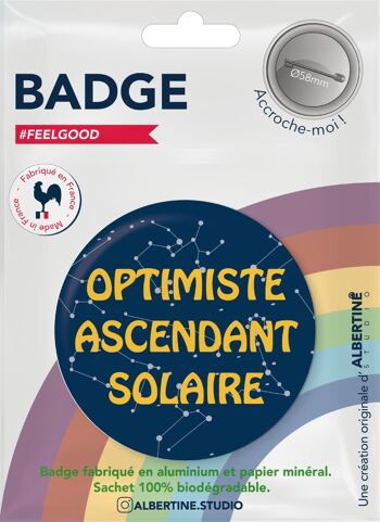 BADGE Optimiste 1