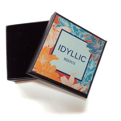 Idyllic square box 6 x 6 cm