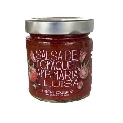 Sauce tomate avec María Luisa 390gr. Antoni Izquierdo