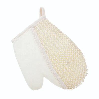 Bath sponge horsehair glove ideal for Wonderful massage