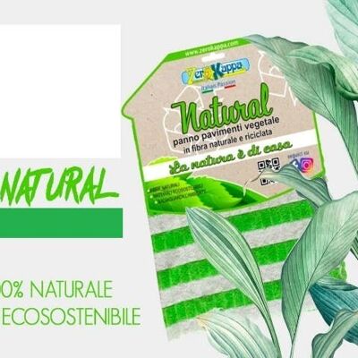 Serpillière Végétale Naturelle en Fibre Naturelle Recyclée