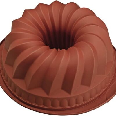 Maxi Gugelhupf Cake Pan, capacity 2.5 Liters, Silicone, Red