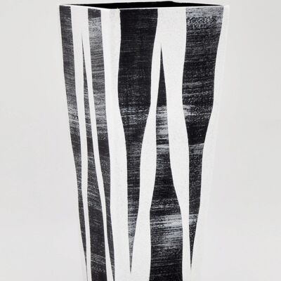 Vase en verre décoratif d'art 7011/250/sh103.4