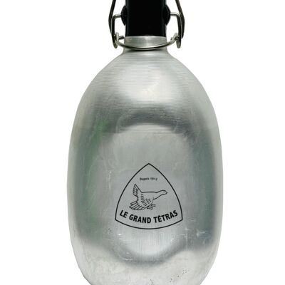 Original konkave Metallwasserflasche 1 Liter