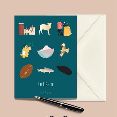 LE BEARN The Iconics Postkarte – 15x21cm