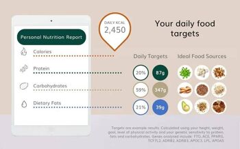 Test et rapport de nutrition ADN 2