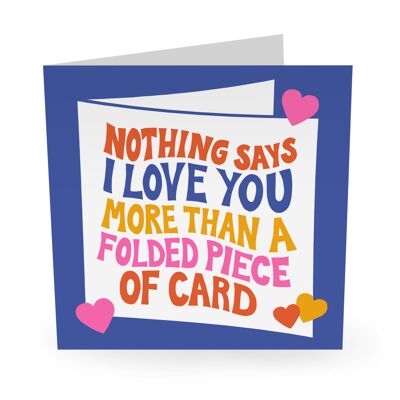 Central 23 - Folded Piece of Card - Cheeky Greeting Card
