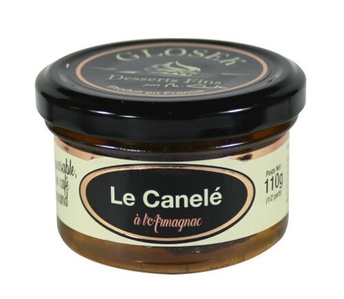 Le CANELÉ RHUM VANILLE 110g