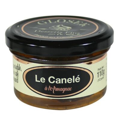 Le CANELÉ RHUM VANILLE 110g