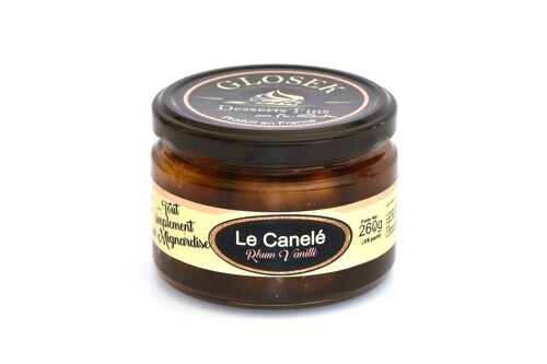 Le CANELÉ RHUM VANILLE 260g