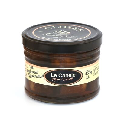 Le CANELÉ RHUM VANILLE 450g