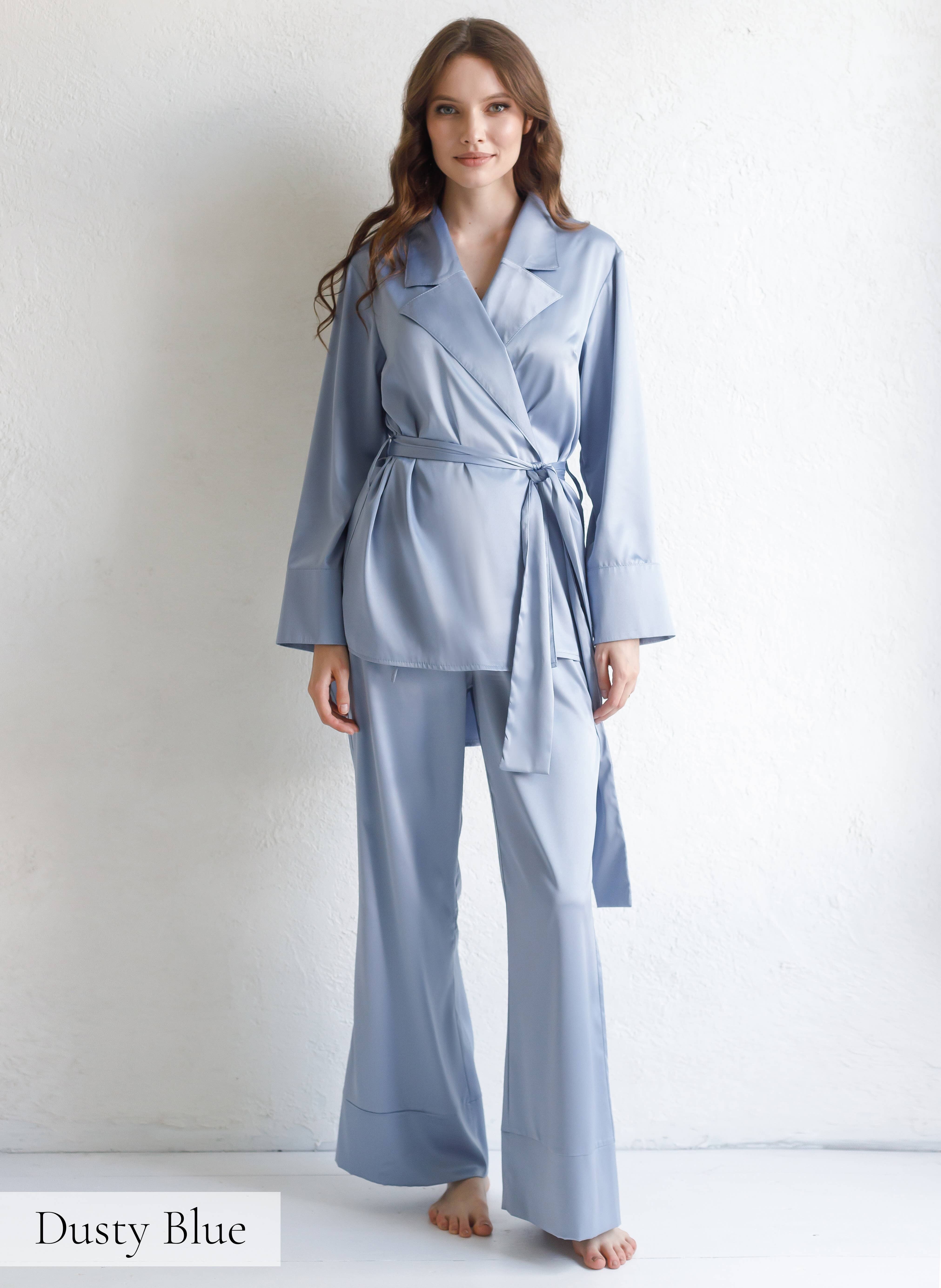 Buy wholesale Bridesmaid Satin Pyjamas for Women Nightwear Silk