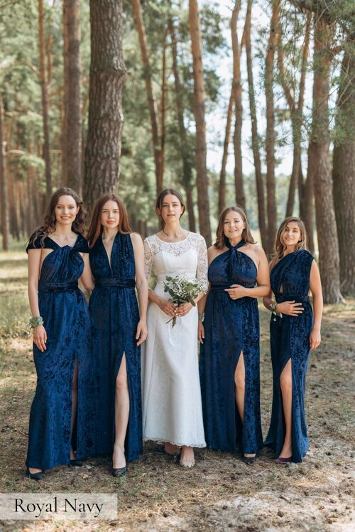 Velvet Infinity Bridesmaid Dresses Multiway Dress for Guest