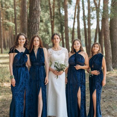 Velvet Infinity Bridesmaid Dresses Multiway Dress for Guest